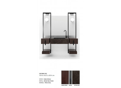 Braun Badezimmer Waschbecken Armaturen Badezimmer Möbel Italien Stil Neu