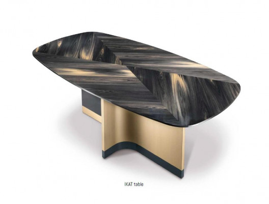 Luxus Esstisch Designer Tisch Marmor Massivholz Esszimmer Bizzotto Italienische