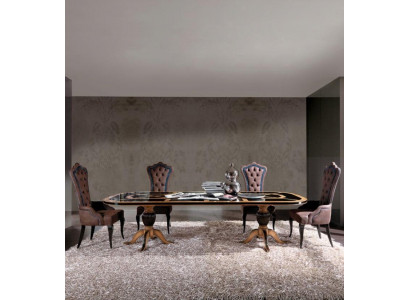 Tisch Luxus Esszimmertisch Esstisch Esszimmer Holz Tische Bizzotto Ess Möbel Neu