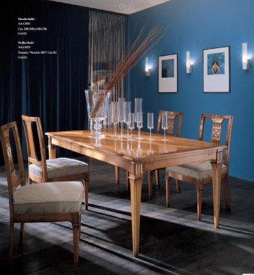 Essgruppe Esstisch Tisch Gruppe Tische 4x Lehnstuhl Stuhl Rechteckig Luxus 5tlg