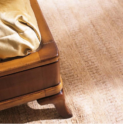 Schlafzimmer Braun Modern Doppelbett Möbel Bett Betten Bettrahmen Holz Doppel