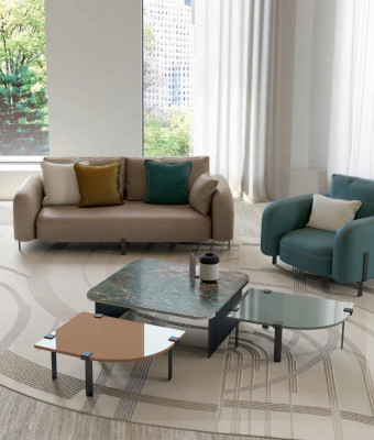 Couchtisch Wohnzimmer Designs Italienische Tisch Möbel Holz Glas Neu Set 3x