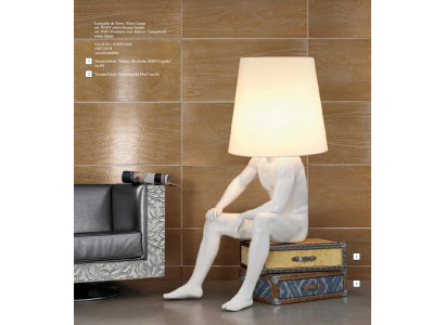 Antike Stil Figur Lebensgroß mit Beleuchtung Stehlampe Lampe Lampen Standleuchte