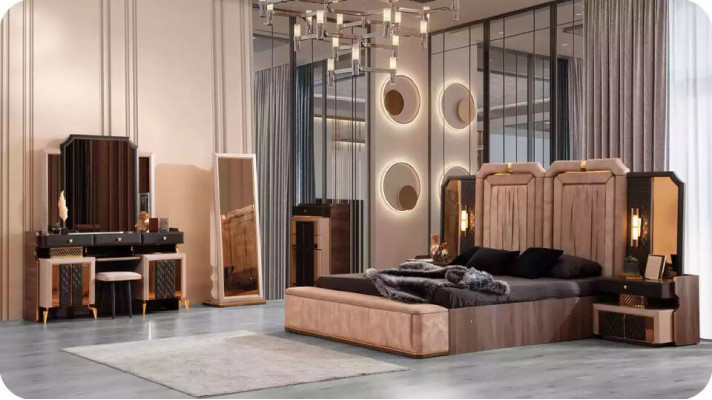 Ganzkörperspiegel Bodenspiegel Spiegel Ankleidespiegel Design Beige