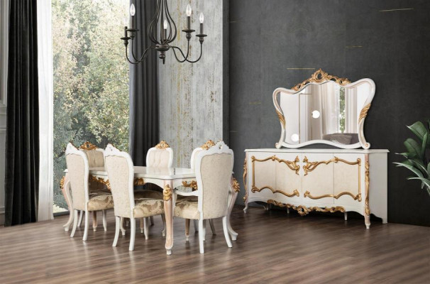 Stühle Wohnzimmer Esszimmer Lehnstuhl Polsterstuhl mit Armlehne Luxus Sessel Neu