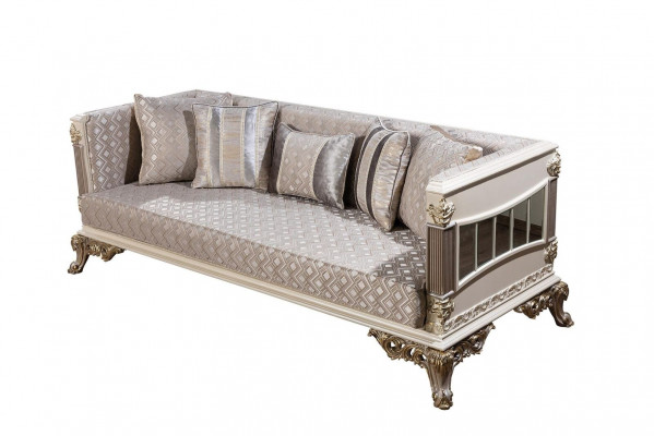 Luxus Dreisitzer Design Sofa 3 Sitzer Polster Couchen Klassische Sofas