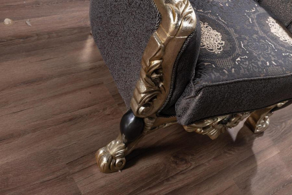 Luxus Sofa 3-Sitzer Stof Wohnzimmer Klassisch Design Sofas Polster Couchen Neu