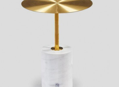 Luxus Weißer Ablagetisch Wohnzimmer Beistelltisch Kunstmarmor Couchtisch