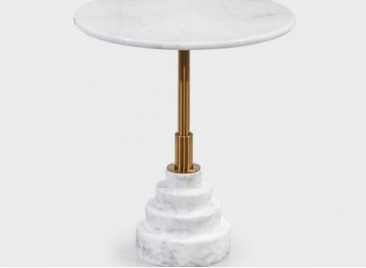 Modern Couchtisch Luxus Weiß Tisch Beistell Tische Wohnzimmer Rund neu