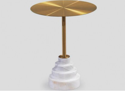 Modern Couchtisch Luxus Metall Tisch Beistell Tische Wohnzimmer Rund neu