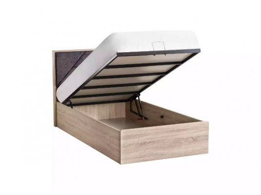 Kinderbett Bettkasten Bett Bettrahmen Holz Grau Kinderzimmer Betten
