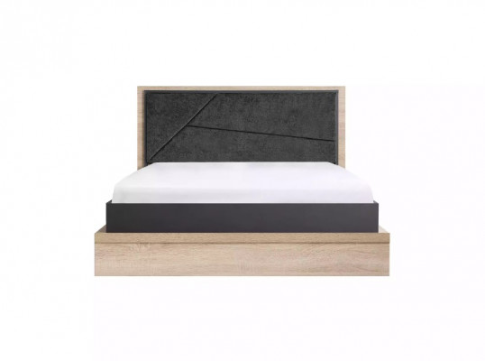 Bettrahmen Kinderbett Jugendliche Bett Holz Grau Kinderzimmer Modern