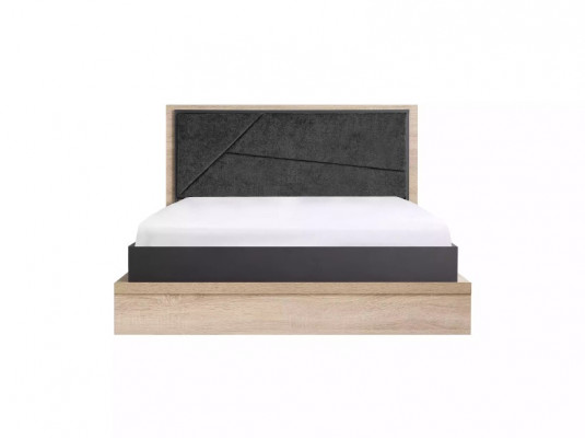 Kinderbett Bett Bettrahmen Holz Grau Kinderzimmer Modern Jugendliche