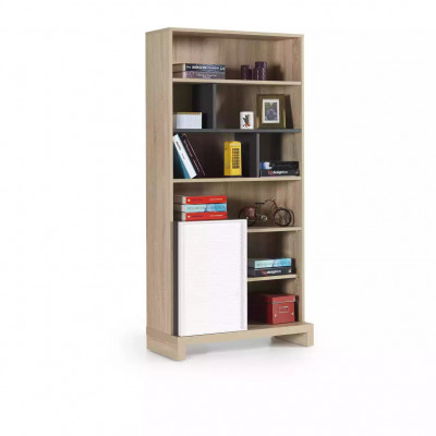 Bücherregal Kinderregal Aufbewahrungsregal Holz Braun Kinderschrank