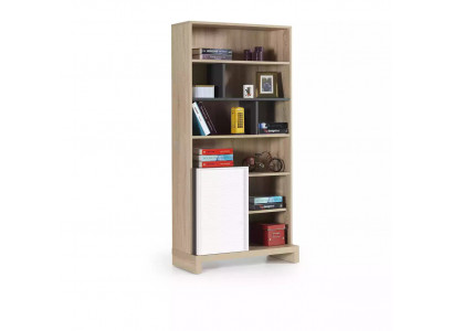 Bücherregal Kinderregal Aufbewahrungsregal Holz Braun Kinderschrank