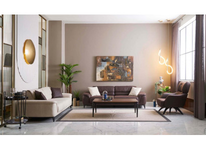 Couchgarnitur Sofagarnitur Sofa Sessel Stoffsofa Set 4tlg Polstersofas