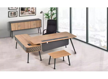 Luxus Büromöbelausstattung Komplettes Set Arbeitszimmer Designer Möbel