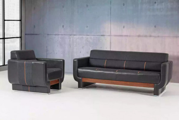 Moderne Büromöbel Luxus Komplettes Arbeitszimmer Set Dreisitzer Sessel