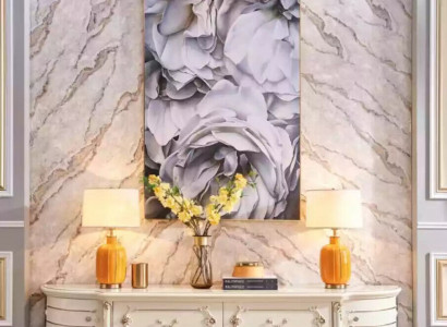 Lowboard im Wohnzimmer Neuheit für das Interieur klassisch weiß Möbel