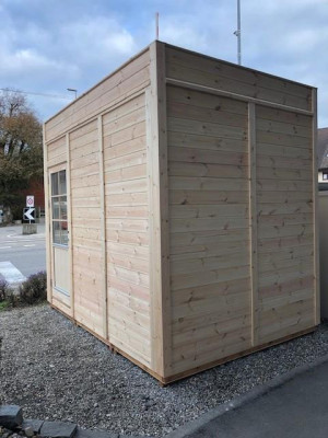 Sauna Holz Woodpro Garten Holzsauna Outdoor Saunas Trockensauna 345x245x318