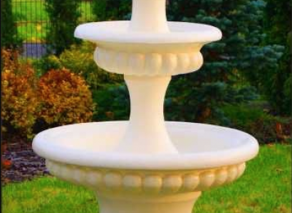 Zierbrunnen Springbrunnen Skulptur Brunnen Deko Garten Fontaine Teich Neu 171cm
