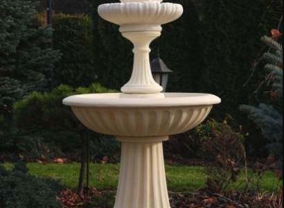 Zierbrunnen Springbrunnen 171cm Skulptur Brunnen Deko Garten Fontaine Teich Neu