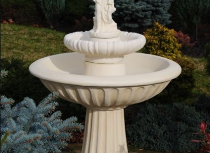 Zierbrunnen Springbrunnen Skulptur Brunnen Deko Garten Fontaine Teich Neu 162cm
