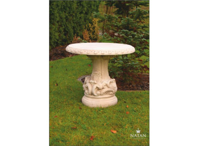 Tische Römischer Stil Garten Stein Tisch Rund Terrassen Möbel Gartenmöbel Deko