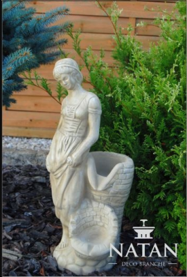 Figur Frau AMANDA Garten Statue Skulptur Skulpturen Figuren Statuen Deko Stein