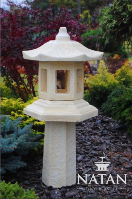 Lampe Außenleuchte Garten Skulptur Beleuchtung Figur Terrassen Leuchte Stein Neu