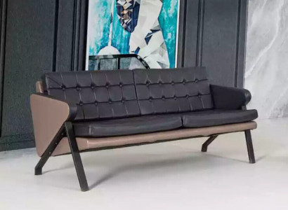 Zweisitzer Luxus Möbel Arbeitszimmer Einrichtung Modernes Polstersofa