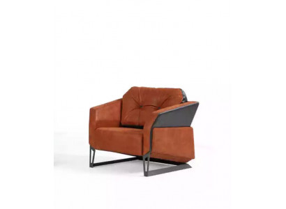 Büro Sessel Luxus Möbel Arbeitszimmer Büromöbel Orange Sitz Neu