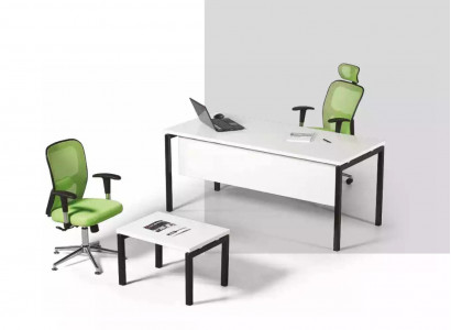 Weiß Büro Set 2 tlg Arbeitszimmer Büroeinrichtung Komplett Neu Möbel