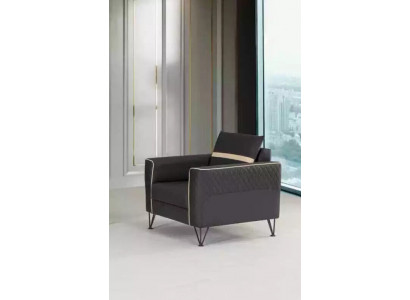 Luxus Sessel Büro Möbel Stil Modern Arbeitszimmer Polstersessel Designer