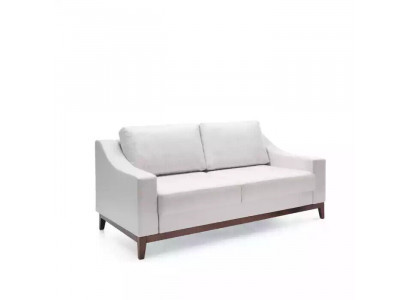 Modern Sofa 2 Sitzer Modern Wohnzimmer Zweisitzer Möbel Polster Stoff Textil neu