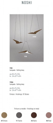 Deckenlampe Deckenleuchte Vögel Design Lampe Lampen Leuchte Modern Design Neu