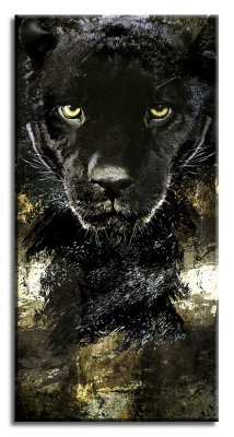 Bild Bilder Gemälde Druck Kunstdruck Polster Kultur " Abstrakt " Puma G93245