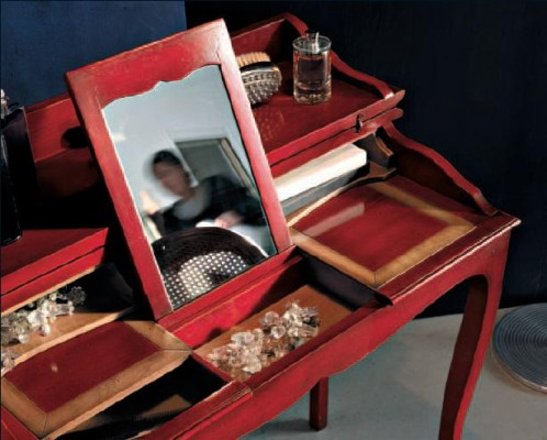 Frisiertisch Barock Antik Stil Konsolen Schminktisch Tische Tisch Frisierkommode
