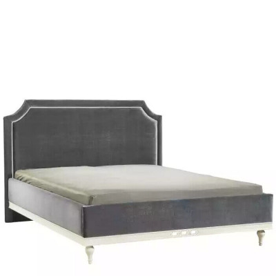 Bett Hotel Doppelbett Königliches Luxus Betten im Schlafzimmer