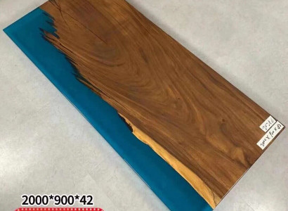 Epoxidharz Esstisch River Table 200x90 Neu Echtes Holz Tische Massiv Flusstisch