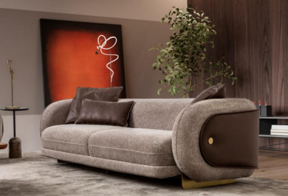 Luxus Sofagarnitur Sofa Braun Garnitur Sofas 4 3 1 Sitzer 3tlg Set Polster