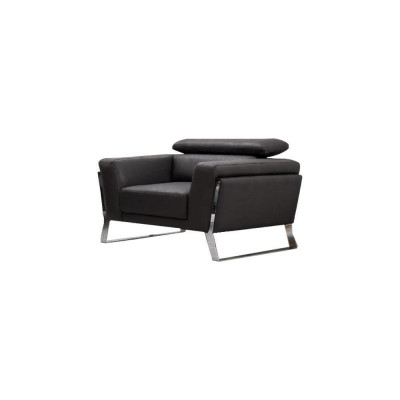 Wohnzimmer Schwarzer Sessel Clubsessel Relaxsessel Metall Einsitzer Neu