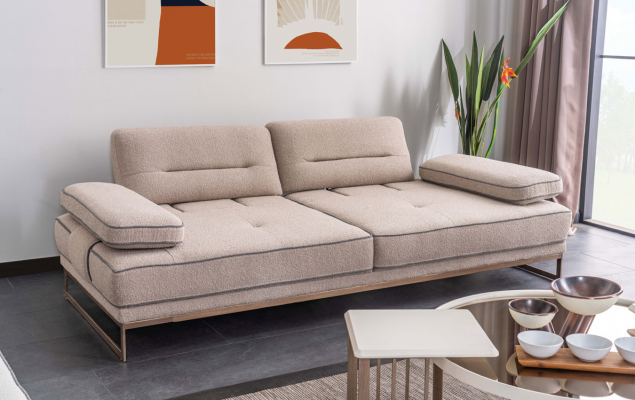 Stilvolle Wohnzimmer Sitzgarnitur Polster 2x Dreisitzer Sofas Sessel
