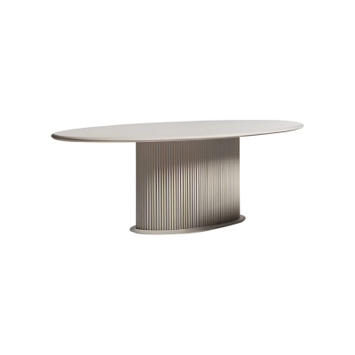 Luxus Essgruppe Komplette Esszimmer Esstisch Stühle 7tlg Beige Essecke