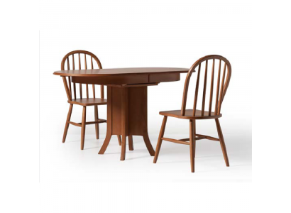 Garnitur Essgruppe Holz Esszimmer Esstisch Stühle 5tlg Braun Essecke