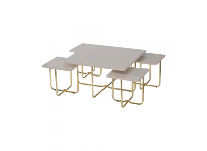 Komplette Tische Beistelltische Sofatische 5tlg Couchtische Beige