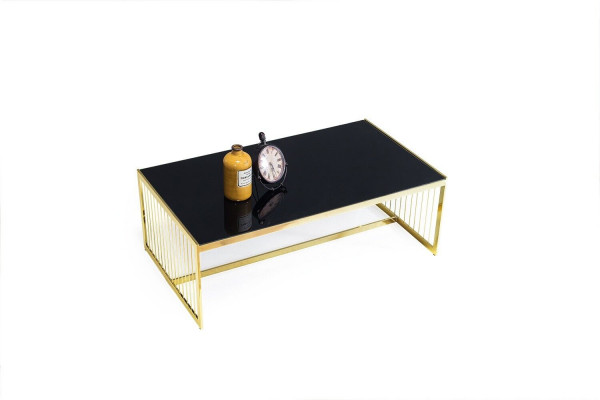 Couchtisch Kaffeetisch Wohnzimmer Tisch Beistelltisch Sofatisch Gold