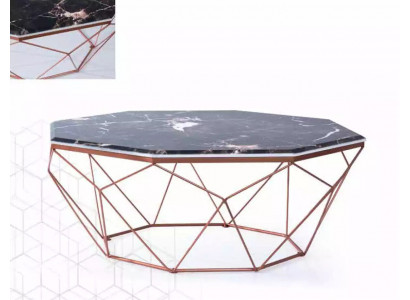 Moderner Wohnzimmertisch Couchtisch aus Holz Sofatisch schwarz