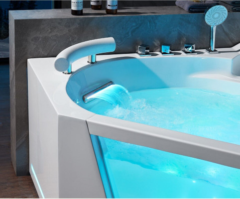 Eckbadewanne Wanne Whirlpool Spa Indoor Badewanne Whirlpool Wannen