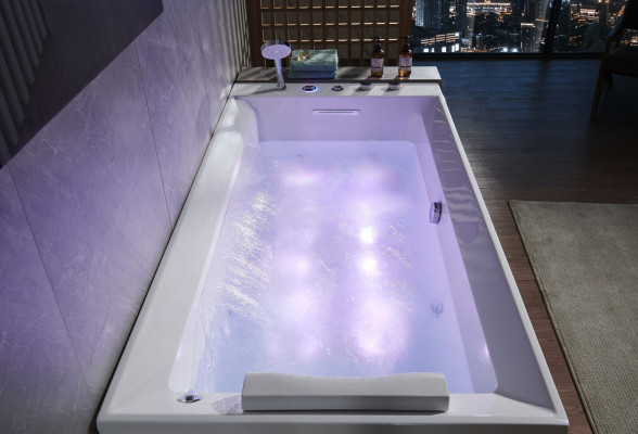 Design Badewanne Sprudel Whirlpool Wanne Luxus Wanne Wellness